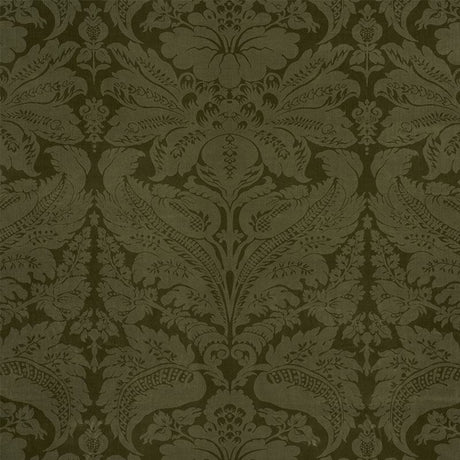 Schumacher Cordwain Velvet Olive 73951 Cut and Patterned Velvets Collection Indoor Upholstery Fabric
