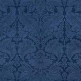 Schumacher Cordwain Velvet Sapphire 73950 Cut and Patterned Velvets Collection Indoor Upholstery Fabric