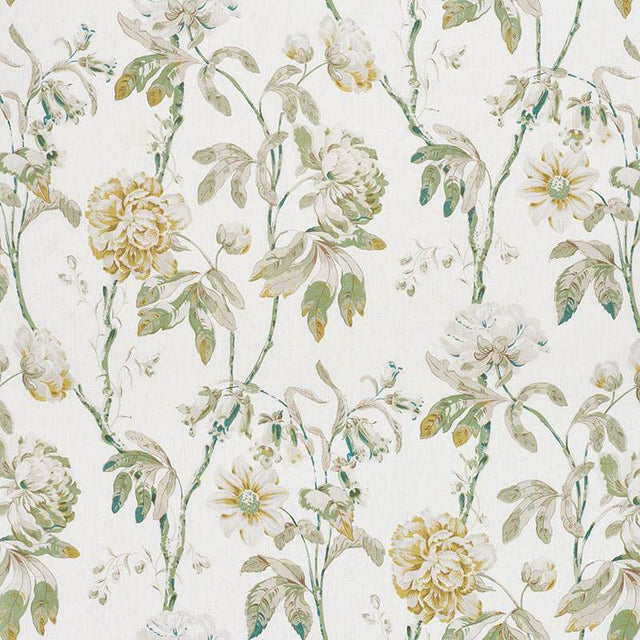 Schumacher Daydream Citron 178140 Schumacher Classics Collection Indoor Upholstery Fabric