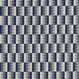 Schumacher Dovetail Navy 73320 Indoor / Outdoor Prints and Wovens Collection Upholstery Fabric