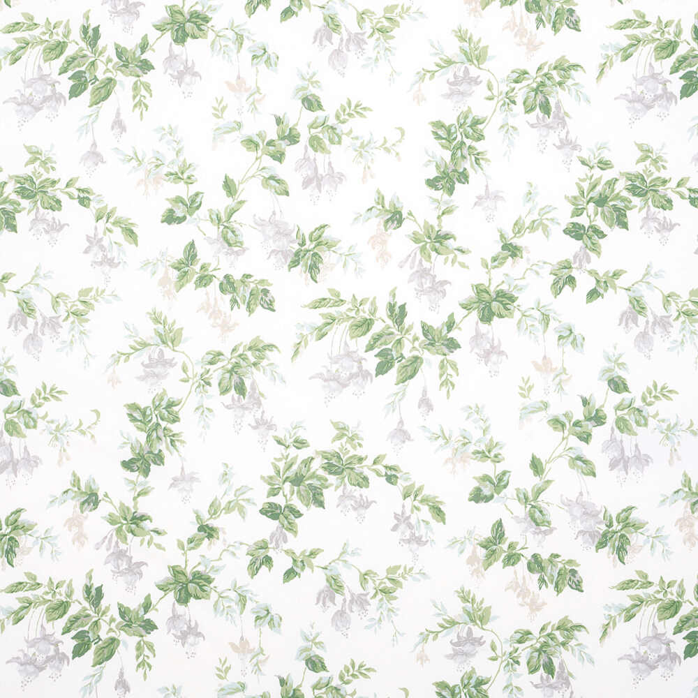 Schumacher Garden Gate Chintz Grey 178682 Moon River Collection Indoor Upholstery Fabric
