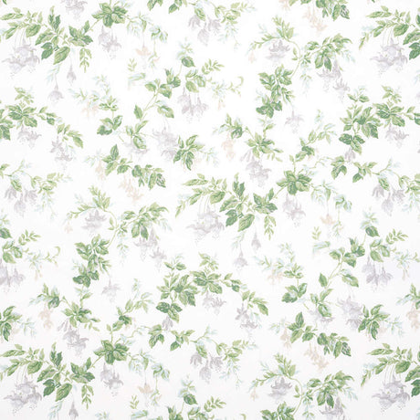 Schumacher Garden Gate Chintz Grey 178682 Moon River Collection Indoor Upholstery Fabric
