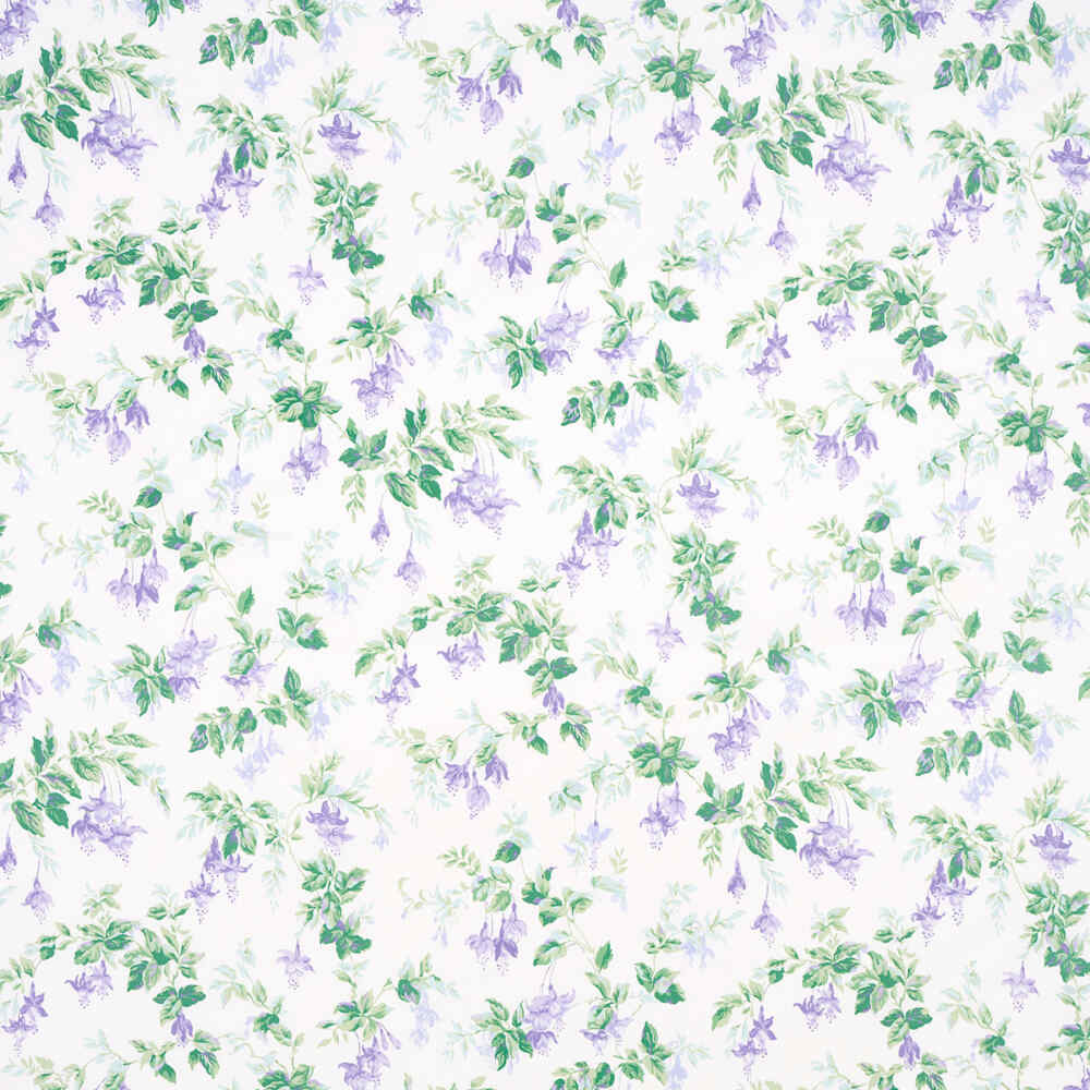 Schumacher Garden Gate Chintz Lavender 178683 Moon River Collection Indoor Upholstery Fabric