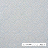 Schumacher Geometric Weave Chambray 73863 Indoor / Outdoor Linen Collection Upholstery Fabric