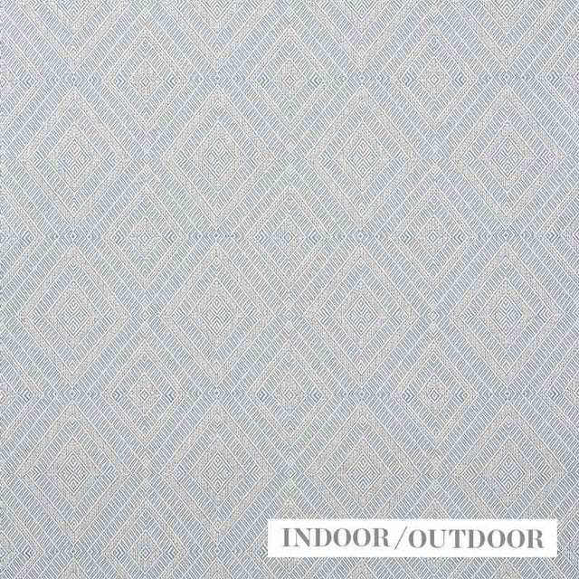 Schumacher Geometric Weave Chambray 73863 Indoor / Outdoor Linen Collection Upholstery Fabric