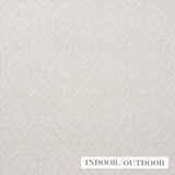 Schumacher Geometric Weave Natural 73861 Indoor / Outdoor Linen Collection Upholstery Fabric