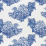 Schumacher Great Barrier Reef II Indigo 178290 Indoor / Outdoor Prints and Wovens Collection Upholstery Fabric