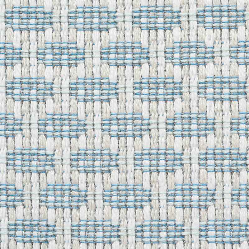 Schumacher Hickox Sky 76650 Indoor / Outdoor Linen Collection Upholstery Fabric