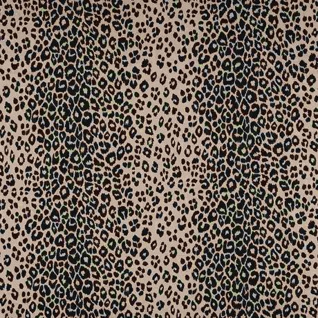 Schumacher Iconic Leopard Ebony / Natural 175725 Schumacher Classics Collection Indoor Upholstery Fabric