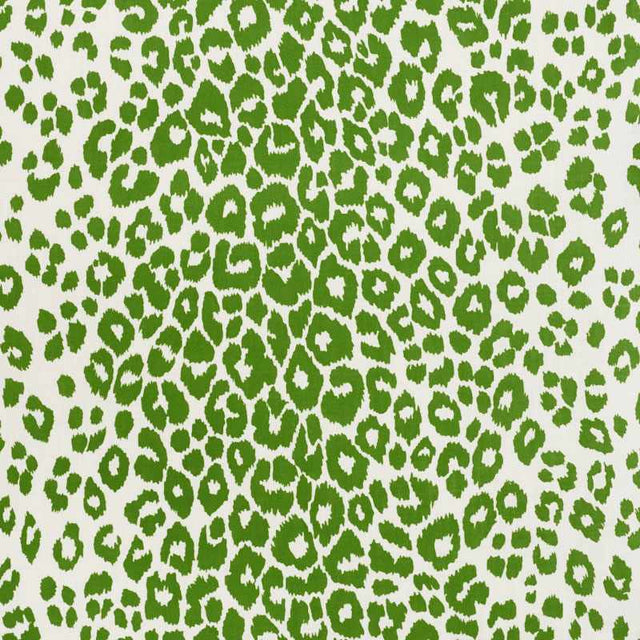 Schumacher Iconic Leopard Green 177322 Indoor / Outdoor Prints and Wovens Collection Upholstery Fabric