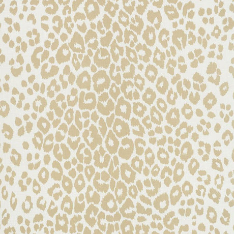 Schumacher Iconic Leopard Linen 177321 Indoor / Outdoor Prints and Wovens Collection Upholstery Fabric