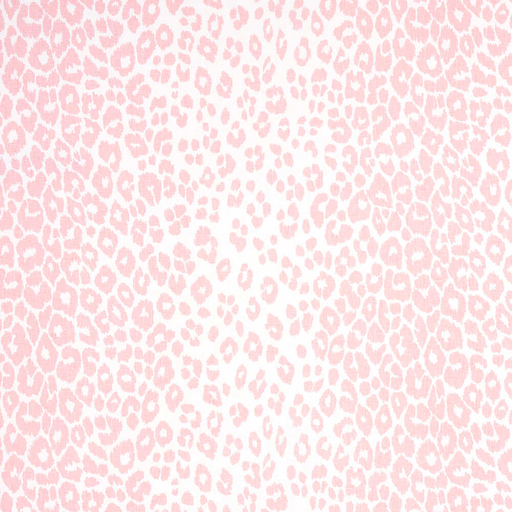 Schumacher Iconic Leopard Pink 175727 Moon River Collection Indoor Upholstery Fabric