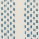 Schumacher Izmir Stripe Sky 69472 Ikat Collection Indoor Upholstery Fabric