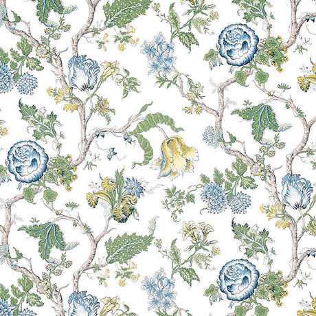 Schumacher Josephine Blue 179652 Schumacher Classics Collection Indoor Upholstery Fabric