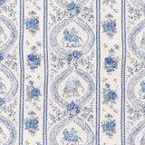 Schumacher Kandula Blues 176801 Schumacher Classics Collection Indoor Upholstery Fabric