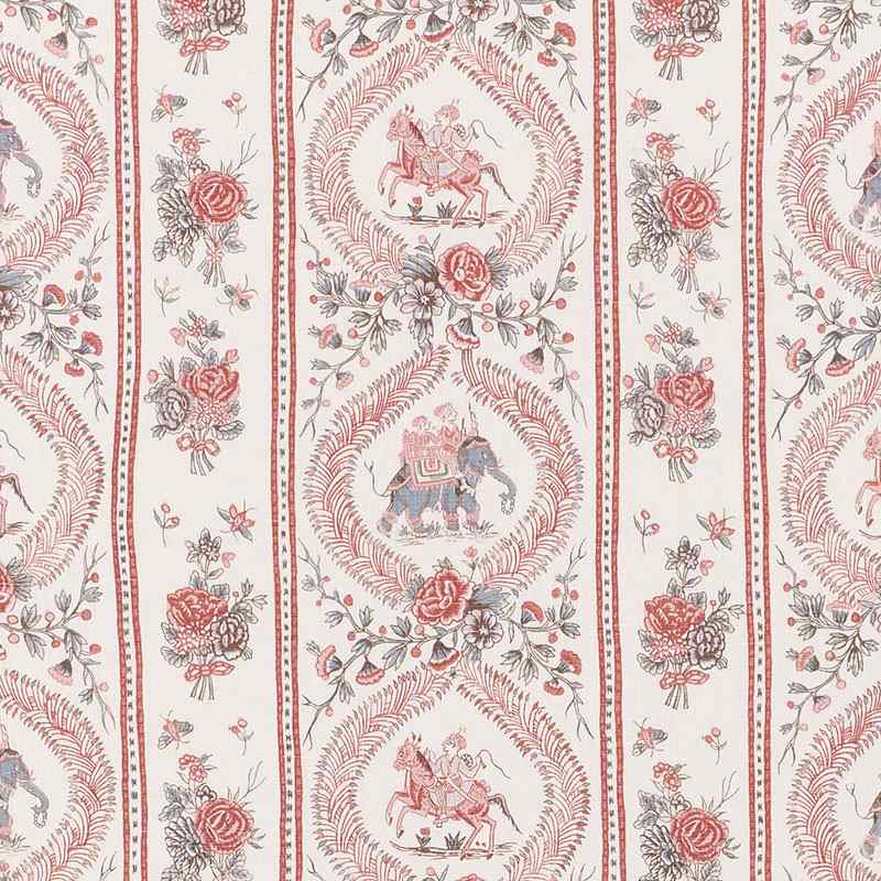 Schumacher Kandula Multi 176800 Schumacher Classics Collection Indoor Upholstery Fabric