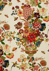 Schumacher Lansdale Bouquet Spring 173070 Schumacher Classics Collection Indoor Upholstery Fabric