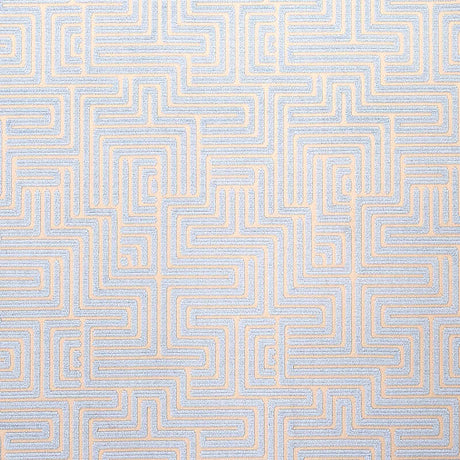 Schumacher Lisboa Velvet Sky 72954 Cut and Patterned Velvets Collection Indoor Upholstery Fabric