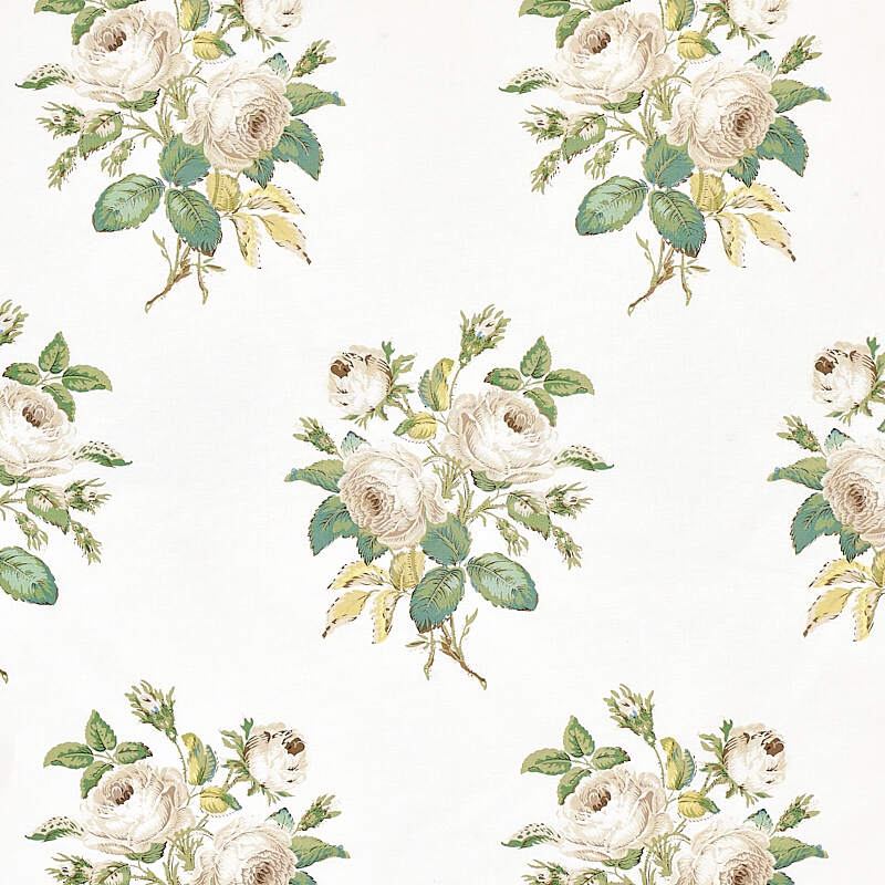 Schumacher Loudon Rose Ivory 179630 Schumacher Classics Collection Indoor Upholstery Fabric