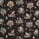 Schumacher Magical Menagerie Black 176750 Schumacher Classics Collection Indoor Upholstery Fabric