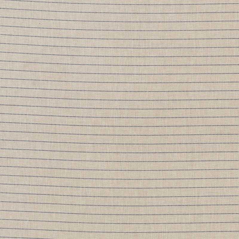 Schumacher Manning Stripe Blue / Natural 71811 Indoor / Outdoor Prints and Wovens Collection Upholstery Fabric