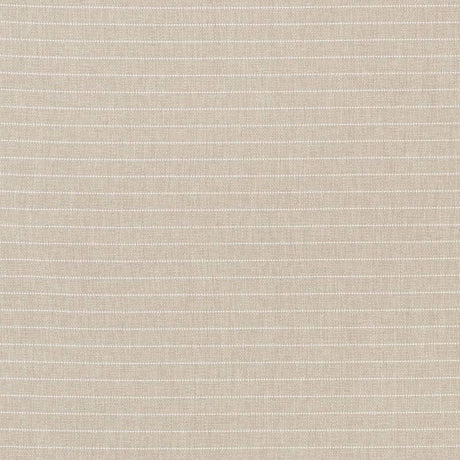 Schumacher Manning Stripe White / Natural 71812 Indoor / Outdoor Prints and Wovens Collection Upholstery Fabric