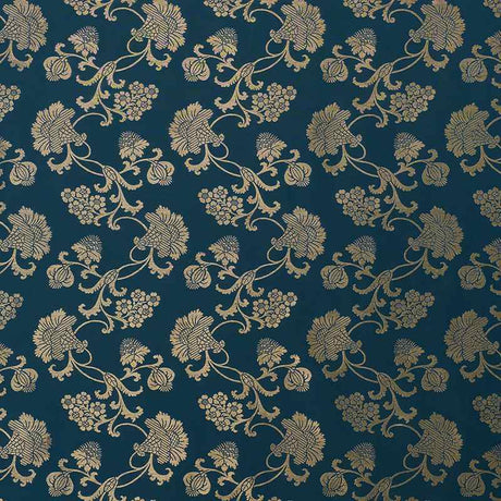 Schumacher Margaux Peacock Shimmer 71843 Schumacher Classics Collection Indoor Upholstery Fabric
