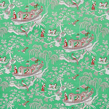 Schumacher Matsudana Jade 179610 Schumacher Classics Collection Indoor Upholstery Fabric