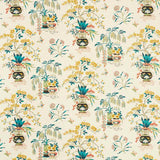 Schumacher Ming Vase Multi 176732 Schumacher Classics Collection Indoor Upholstery Fabric
