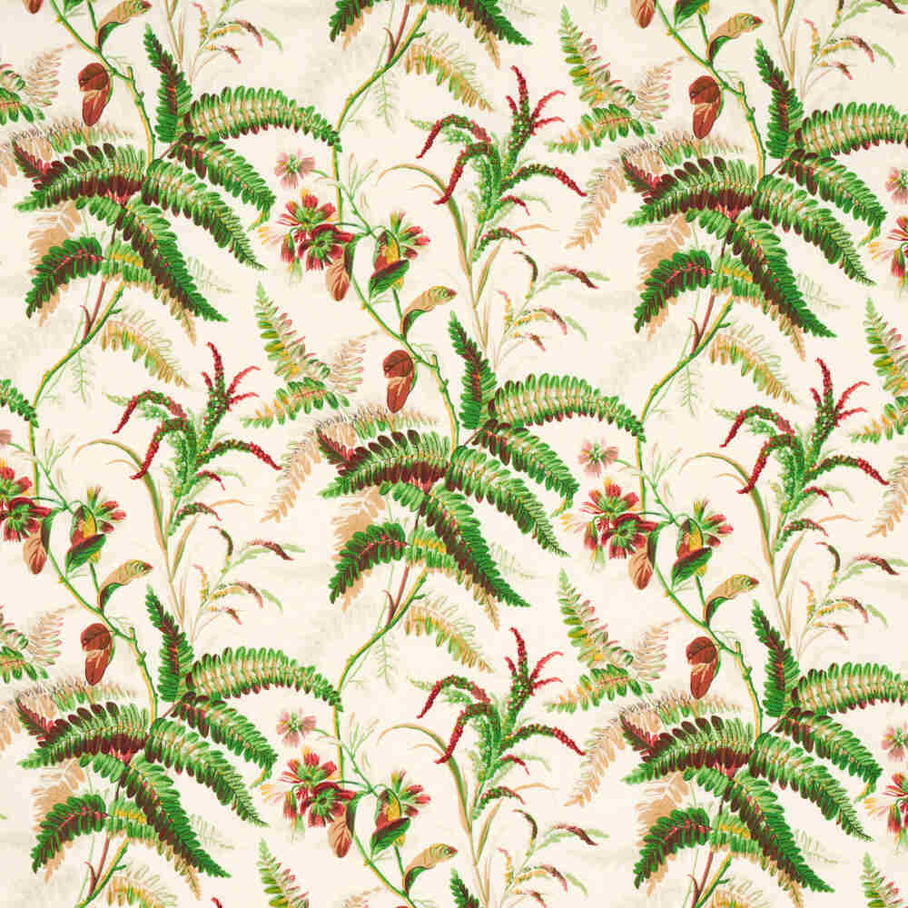Schumacher Myers Fern Linen Document 180101 Schumacher Classics Collection Indoor Upholstery Fabric