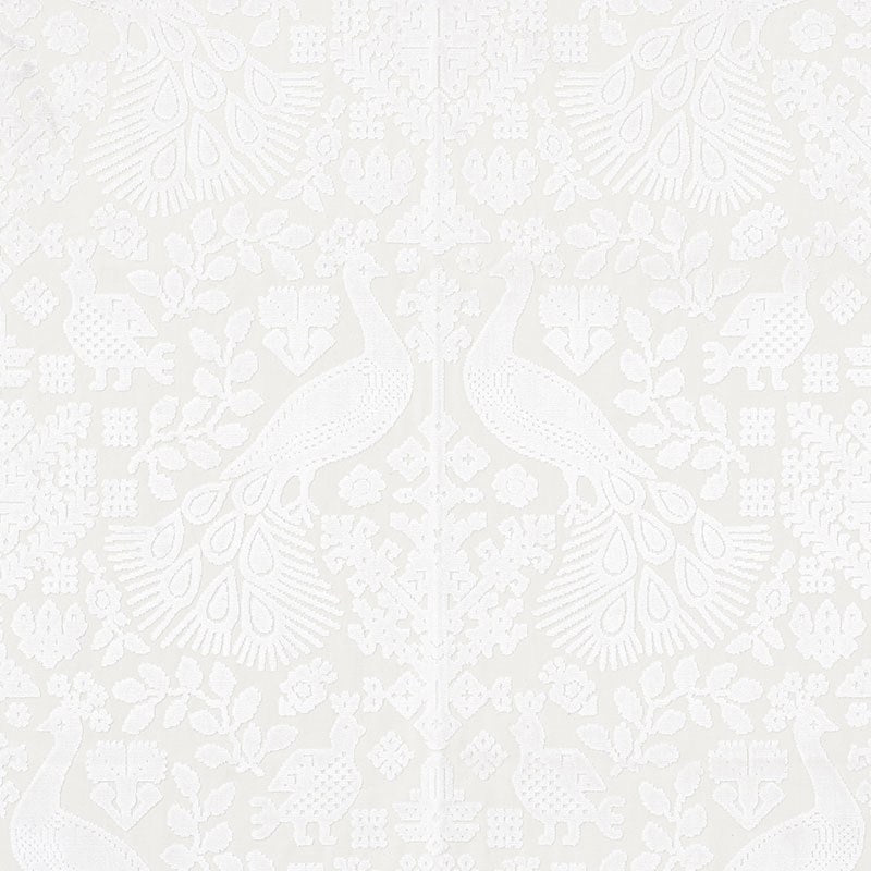 Schumacher Pavone Velvet Opal 72971 Cut and Patterned Velvets Collection Indoor Upholstery Fabric