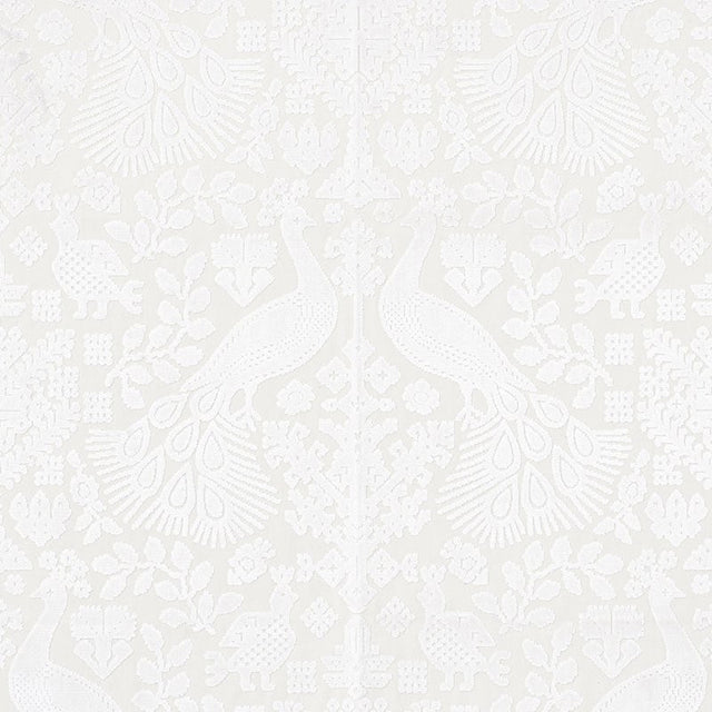 Schumacher Pavone Velvet Opal 72971 Cut and Patterned Velvets Collection Indoor Upholstery Fabric