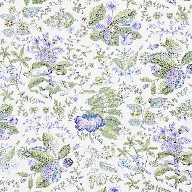 Schumacher Pomegranate Botanical Purple 178120 Schumacher Classics Collection Indoor Upholstery Fabric