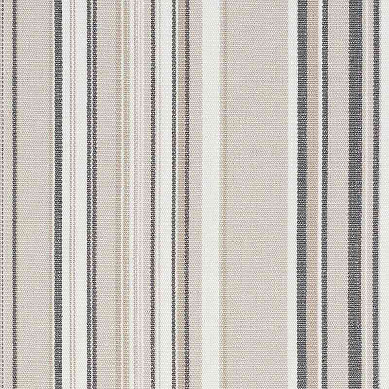Schumacher Ponderosa Stripe Natural 76631 Indoor / Outdoor Linen Collection Upholstery Fabric