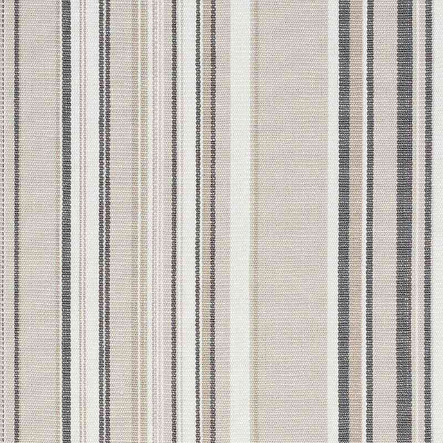 Schumacher Ponderosa Stripe Natural 76631 Indoor / Outdoor Linen Collection Upholstery Fabric