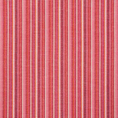Schumacher Primavera Stripe Berry 73111 Indoor / Outdoor Prints and Wovens Collection Upholstery Fabric