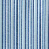 Schumacher Primavera Stripe Sea 73112 Indoor / Outdoor Prints and Wovens Collection Upholstery Fabric