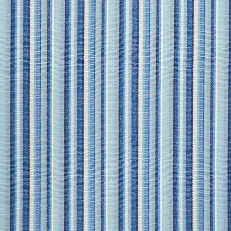 Schumacher Primavera Stripe Sea 73112 Indoor / Outdoor Prints and Wovens Collection Upholstery Fabric