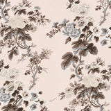 Schumacher Pyne Hollyhock Blush 174454 Schumacher Classics Collection Indoor Upholstery Fabric