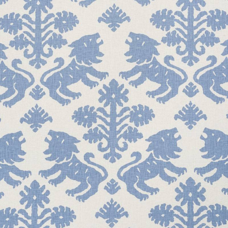 Schumacher Regalia Blue 177300 Schumacher Classics Collection Indoor Upholstery Fabric