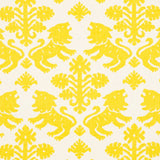 Schumacher Regalia Yellow 177301 Schumacher Classics Collection Indoor Upholstery Fabric