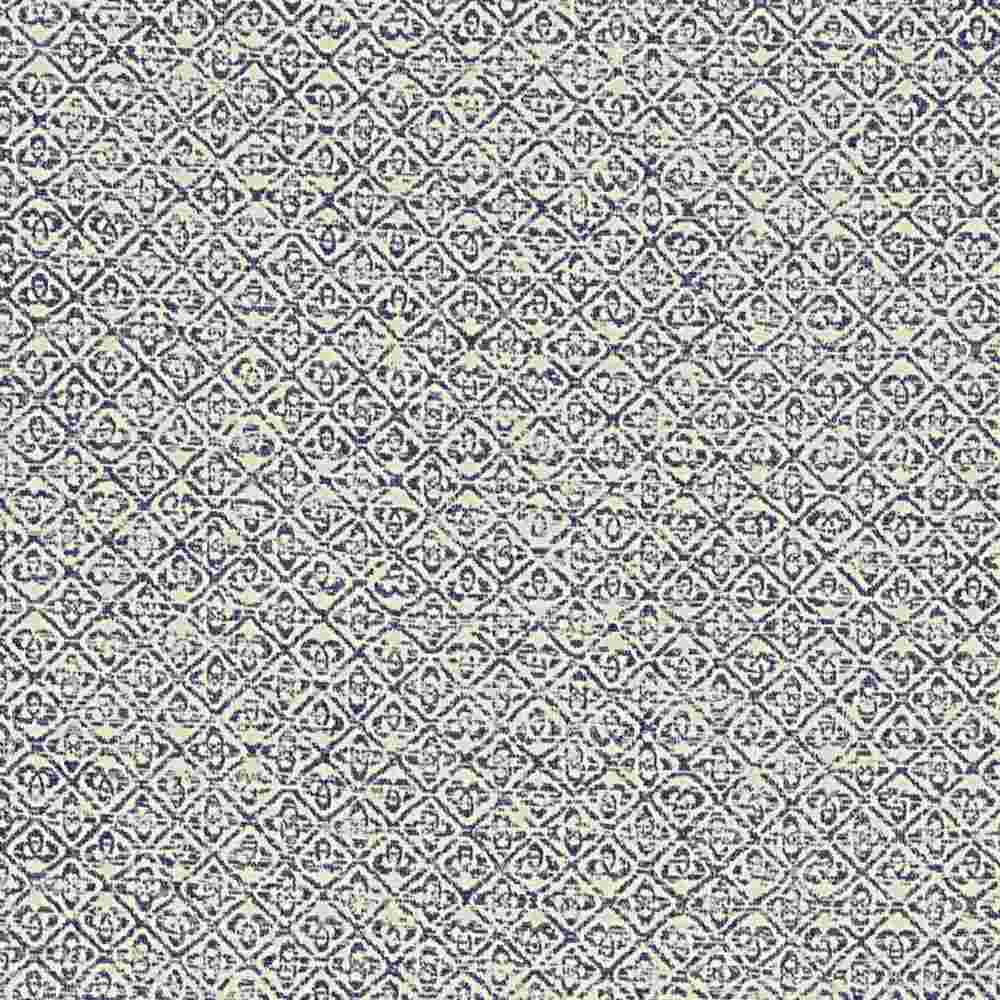 Schumacher Sarong Weave Indigo 69020 Steel Magnolia Collection Upholstery Fabric
