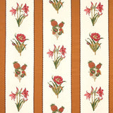 Schumacher Servilia Stripe Camel 179642 Schumacher Classics Collection Indoor Upholstery Fabric