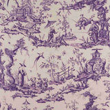 Schumacher Shengyou Toile Iris 175801 Schumacher Classics Collection Indoor Upholstery Fabric