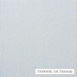 Schumacher Shoreline Stripe Sky 73852 Indoor / Outdoor Linen Collection Upholstery Fabric