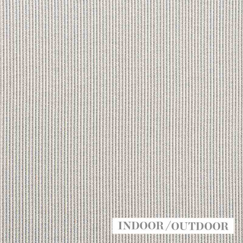 Schumacher Shoreline Stripe Stone 73850 Indoor / Outdoor Linen Collection Upholstery Fabric