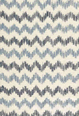 Schumacher Sierra Ikat Indigo 175310 Ikat Collection Indoor Upholstery Fabric