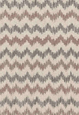 Schumacher Sierra Ikat Raisin 175312 Ikat Collection Indoor Upholstery Fabric