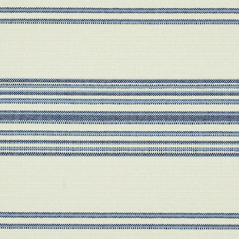 Schumacher Solana Stripe Navy 79330 Indoor / Outdoor Prints and Wovens Collection Upholstery Fabric
