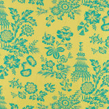Schumacher Song Garden Chartreuse 175751 Schumacher Classics Collection Indoor Upholstery Fabric